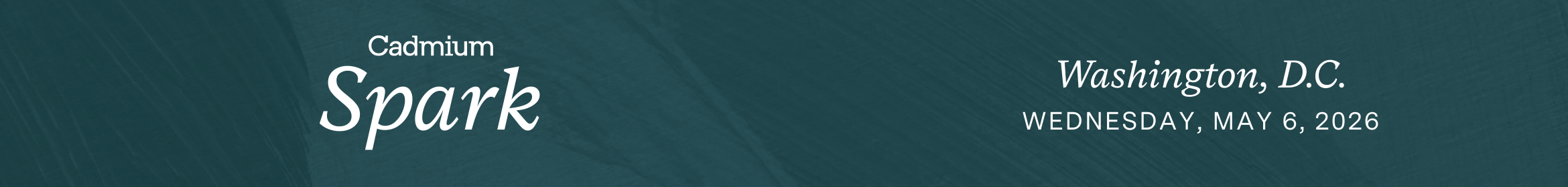 Spark DC 2026 Main banner